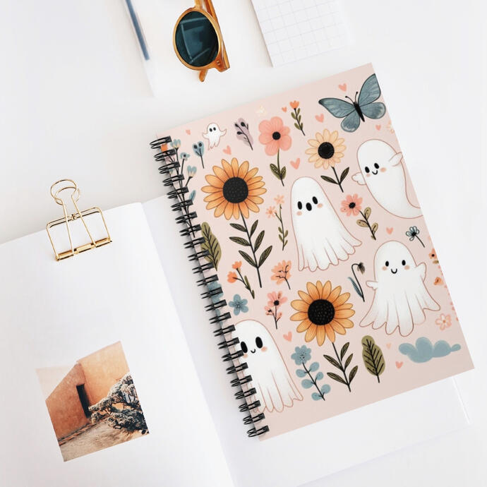 Cute Ghosts Journal Notebook